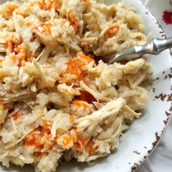 Southern Style Crock Pot Chicken &amp; Rice