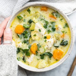 Instant Pot Chicken Pot Pie Soup (dairy Free. Gluten Free + Whole30)