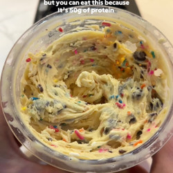 Ninja Creami Birthday Cake Protein Ice Cream