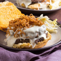 Mornay and Duxelles Burger