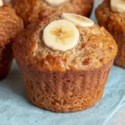 Cottage Cheese Banana Muffins