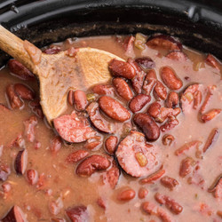 Slow Cooker Cajun Red Beans And Rice
