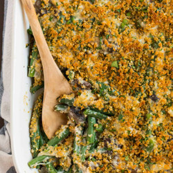 Healthy Green Bean Casserole