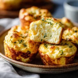 Fluffy Cottage Cheese Egg Muffins