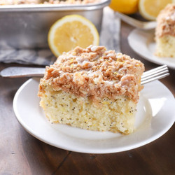 Lemon Poppy Seed Coffee Cake
