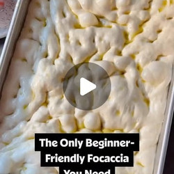 Jelly Doughnut Focaccia