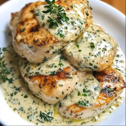 Creamy Boursin Chicken Garlic Herbs