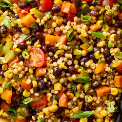 Cowboy Caviar Couscous Salad