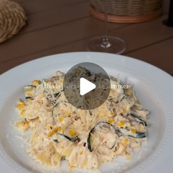 Lemon Ricotta Pasta With Summer Squash And Corn