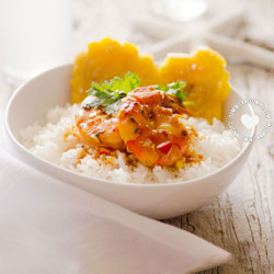 Shrimp With Coconut Sauce [video-recipe] Camarones Con Coco