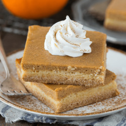 Easy Pumpkin Pie Bars