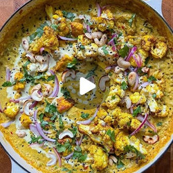 High Protein Lentil And Tofu Korma
