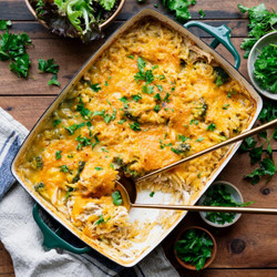 Dump-and-bake Chicken Orzo Casserole With Broccoli