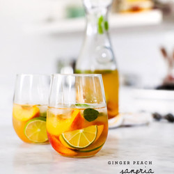 Peach Sangria - Love And Lemons