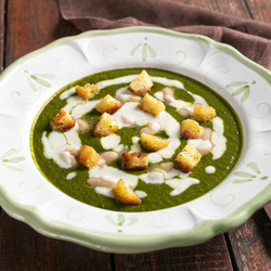 Cream Of Black Cabbage And Beans