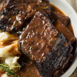 Sweet-and-sour Baked Beef Short Ribs
