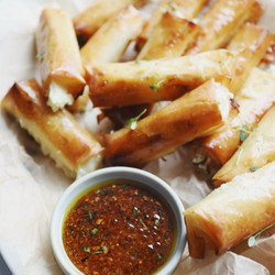 Sigara Böregi – Crispy Turkish Feta Rolls With Filo Pastry