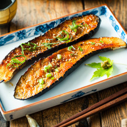 Miso-glazed Eggplant