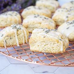 Lavender Vanilla Scones