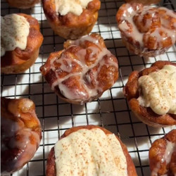 Mini Cinnamon Roll Focaccias