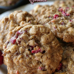 Cranberry Pecan Oatmeal Cookies