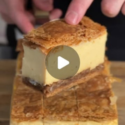 Comté And Caramelised Onion Custard Slice savoury brunch