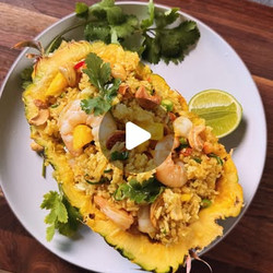 Thai Pineapple Fried Rice - sides Pang