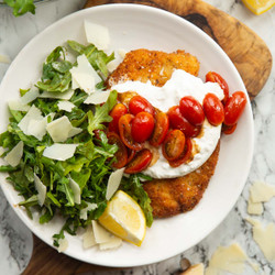 Burrata Chicken Milanese