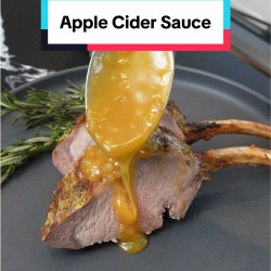 Apple Cider Pan Sauce