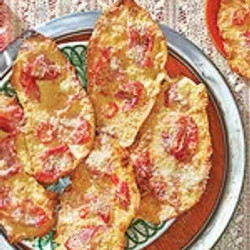 Sardinian Flatbreads With Parmigiano, Coppa, And Chiles (carta Di Musica)
