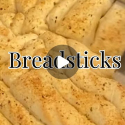 Soft Garlicky Breadsticks