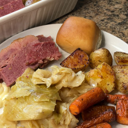 Oven Baked Corned Beef And Cabbage