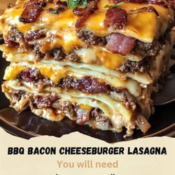 Bbq Bacon Cheeseburger Lasagna
