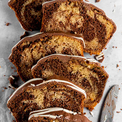 Gluten Free Chocolate Marble Cake