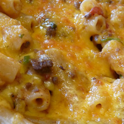 Rachael Ray's Southwestern Chili Con Queso Pasta Bake