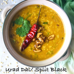 Urad Dal/split Black Gram Curry