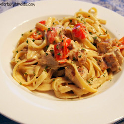 Cajun Chicken Fettuccine Alfredo