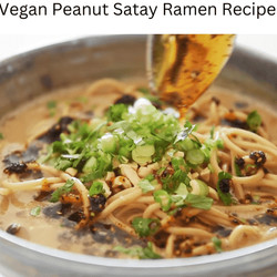 Vegan Peanut Satay Ramen Recipe