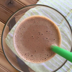 Secret Ingredient Chocolate Peanut Butter Milkshake {thm-fp, Low Carb, Sugar Free}