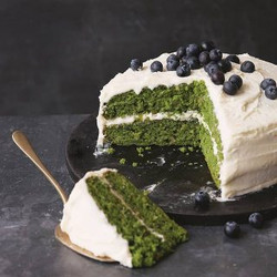 Kale Cake With Apple Frosting