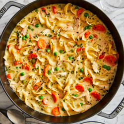 Creamy Chicken Noodle Soup