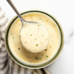 5 Minute Garlic Parmesan Sauce