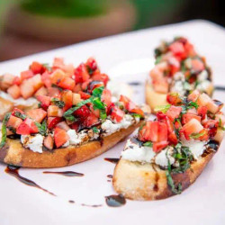 Strawberry Ricotta Bruschetta