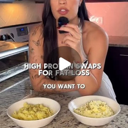 Creamy Cheesy Protein-packed Mashed Potatoes