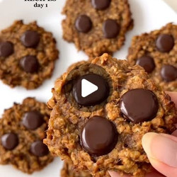 4-ingredient Healthy Cookies