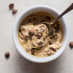 Eggless Chocolate Chip Cookie Dough For One