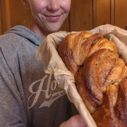 Cinnamon Swirl Bread With No Mixer