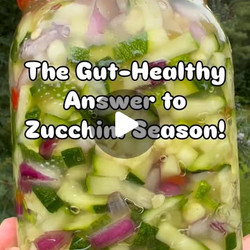 Fermented Zucchini Relish