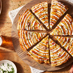 Loaded Baked Potato Pizza