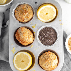 Lemon Chia Seed Muffins
